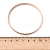 304 Stainless Steel Plain Bangles for Women Men BJEW-Z167-01M-03-6