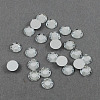 Transparent Acrylic Rhinestone Cabochons GACR-S006-6mm-01-1