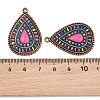 Tibetan Style Alloy Pendants AL-CBA606A-12-3