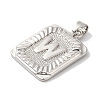 Rack Plating Brass Pendants KK-B092-42P-W-2