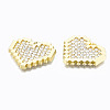 Alloy Crystal Rhinestone Pendants X-PALLOY-T067-181LG-RS-3