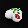 Handmade Bumpy Millefiori Glass Beads LAMP-N024-42F-2