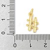 Brass Charms KK-I276-71G-3