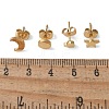 304 Stainless Steel Earring Sets EJEW-S248-01G-3