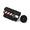 Christmas Theme Word Christmas Loading Enamel Pins JEWB-M043-07B-3