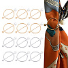 ARRICRAFT 12Pcs 2 Colors Alloy with ABS Buckles JEWB-AR0001-05-1