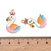 Alloy Enamel Pendants AL-CBAD3B4-02G-3