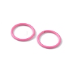 100Pcs Baking Paint Zinc Alloy Open Jump Rings FIND-WH0032-85B-10-2