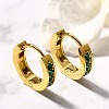 304 Stainless Steel Hoop Earrings for Women EJEW-M068-09G-2