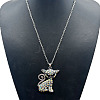 Fashionable Alloy Pendant Necklaces TA1820-16-1