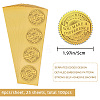 Self Adhesive Gold Foil Embossed Stickers DIY-WH0211-388-2