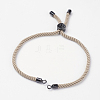 Nylon Twisted Cord Bracelet Making MAK-K006-02B-1