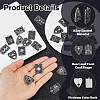 28Pcs 14 Styles Alloy Enamel Pendants ENAM-HS0001-12-4