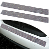 2Pcs Resin Rhinestone Glue Non-slip Car Door Stickers AJEW-GF0013-30A-1