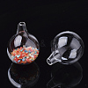 Handmade Blown Glass Globe Bottles X-BLOW-T001-01D-2