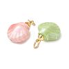 Handmade Porcelain Pendants PALLOY-JF05901-2