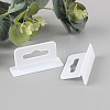 80Pcs Rectangle PP with PE Hanging Tabs KY-CP0001-35B-4