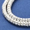 Electroplated Synthetic Non-Magnetic Hematite Beads Strands G-U003-16C-3
