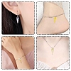 5Pcs K9 Glass Rhinestone Pendants GLAA-YW0004-89-6