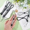 8Pcs 2 Colors Polyester Mobile Phon Straps AJEW-GF0009-47-3