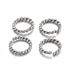 Tarnish Resistant 304 Stainless Steel Open Jump Rings X-STAS-F191-11P-B-1