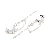Alloy Crystal Rhinestone Big Pendants AL-CBA8C77-02P-2