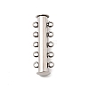 304 Stainless Steel Slide Lock Clasps STAS-F350-05D-P-1