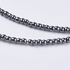 Non-Magnetic Synthetic Hematite Beads G-H1074-1-3