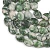 Natural Green Spot Jasper Beads Strands G-H349-A01-20-4