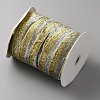 Sparkle Polyester Ribbon OCOR-WH0082-158A-01-2