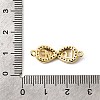 Brass Micro Pave Cubic Zirconia Connector Charms KK-I360-033G-3