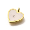 304 Stainless Steel Enamel Charms STAS-R153-10G-2