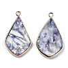 Synthetic Calcite Pendants G-R481-07B-2