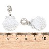 Alloy Enamel European Dangle Charms AL-CBAC2D3-03P-01-3