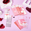 120Pcs 6 Styles Valentine's Day Rectangle Plastic Cellophane Bags OPC-TA0001-06-7