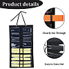 Soft Felt Taekwondo Belt Organizer Display Bags ODIS-WH20009-10A-6