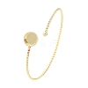 Brass Twisted Ring Cuff Bangle Making FIND-P035-09G-1