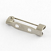 Tarnish Resistant 304 Stainless Steel Pin Brooch Back Bar Findings X-STAS-Q184-02-2