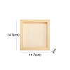 Unfinished Blank Wooden Clay Photo Frame PW-WG449CF-06-1