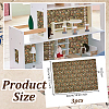 Mini Dollhouse Living Room Bedroom Wallpaper DIY-WH0504-841A-05-2
