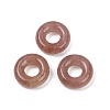 Natural Strawberry Quartz Pendants G-G202-07C-1