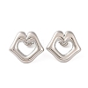 Non-Tarnish 304 Stainless Steel Stud Earrings EJEW-G395-08P-2