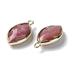 Natural Rhodonite Pendants G-B009-01G-X-2