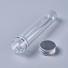Clear Tube Plastic Bead Containers CON-WH0039-02-150mm-2