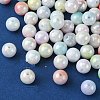 Two Tone Opaque Acrylic Beads SACR-YW0001-62B-1