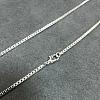 Brass Box Chain Necklaces NJEW-BB10859-24-1