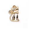 Alloy Enamel Pendants ENAM-CJC0006-02LG-1
