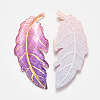 Transparent Acrylic Big Pendants TACR-R140-03C-2
