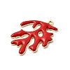 Alloy Enamel Pendants ENAM-L052-01G-01-2