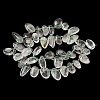 Natural Green Lodolite Quartz Beads Strands G-P604-A20-01-5